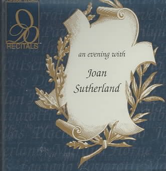Evening With Joan Sutherland cover