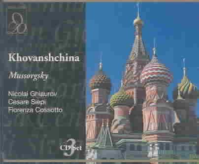 Mussorgsky - Khovanshchina / Ghiaurov · Ciepi · Cossotto cover