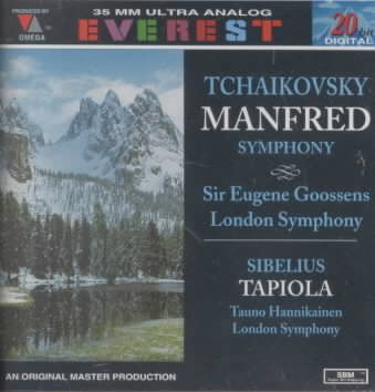 Manfred Symphony / Tapiola cover