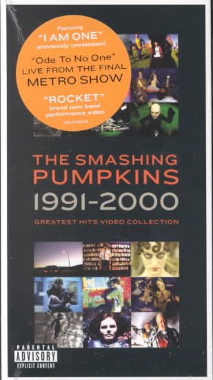 The Smashing Pumpkins 1991-2000 Greatest Hits Video Collection, VHS cover
