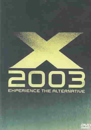 X 2003: Experience the Alternative cover