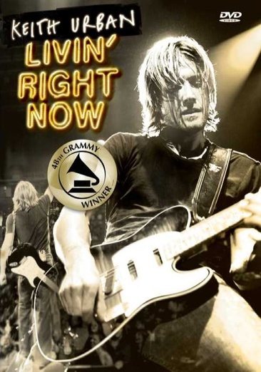 Keith Urban: Livin' Right Now cover