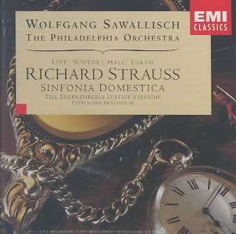 Strauss: Sinfonia Domestica/Till Eulenspiegels Lustige Streiche/Festliches Praludium cover