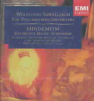 Hindemith: Mathis der Maler Symphony; Symphonic Metamorphosis of Themes by Carl Maria von Weber; Nobilissima Visone Suite cover