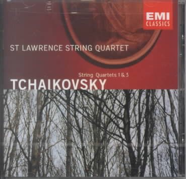 Tchaikovsky: String Quartets 1 & 3 cover