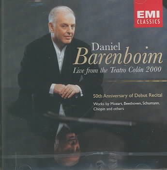 Daniel Barenboim Live From the Teatro Colon 2000 cover