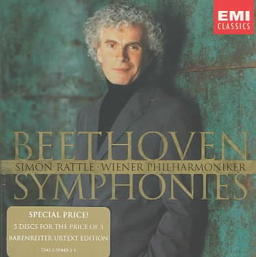 Beethoven: Complete Symphonies; Sir Simon Rattle/Vienna Philharmonic cover