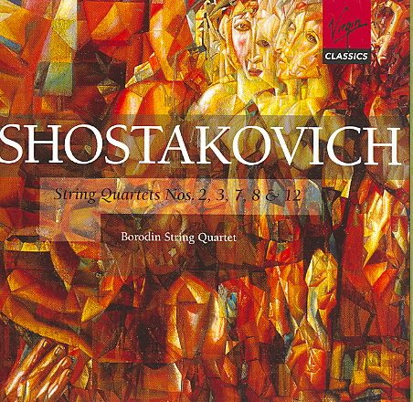 Shostakovich: String Quartets Nos. 2, 3, 7, 8 & 12 cover