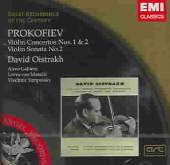 Prokofiev: Violin Concertos Nos. 1 & 2 / Violin Sonata No. 2 ~ Oistrakh cover