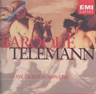 Baroque Telemann: Concertos & Sonatas cover