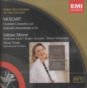 Mozart: Clarinet Concerto; Sinfonia Concertante cover