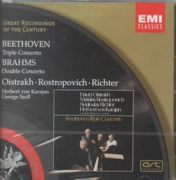 Beethoven: Triple Concerto / Brahms: Double Concerto cover