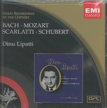Dinu Lipatti: Bach, Mozart, Scarlatti, Schubert cover
