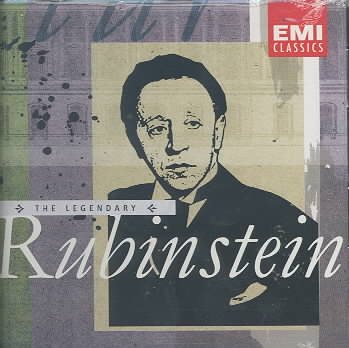 The Legendary Rubinstein cover
