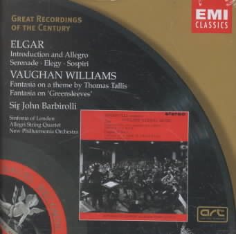 Elgar, Vaughan Williams: English String Music cover