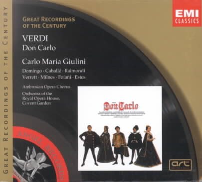 Verdi: Don Carlo cover