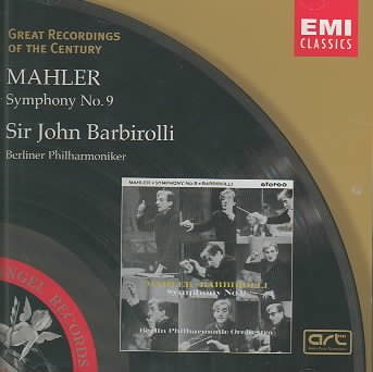 Mahler: Symphony No. 9 (Great Recordings of the Century) cover