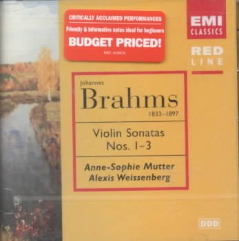 Violin Sonatas 1-3 cover