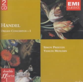 Handel: Organ Concertos - I cover