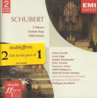 Schubert: 3 Masses/Tantum Ergo/Offertorium cover