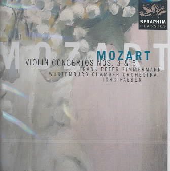 Mozart: Violin Concertos Nos.3 & 5 cover