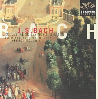 J. S. Bach: Orchestral Suites No. 1 3 & 4 cover