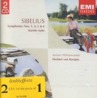 Sibelius: Symphonies Nos. 1, 4, 5 & 6 cover
