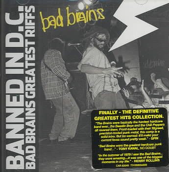 Banned in DC: Bad Brains Greatest Riffs cover