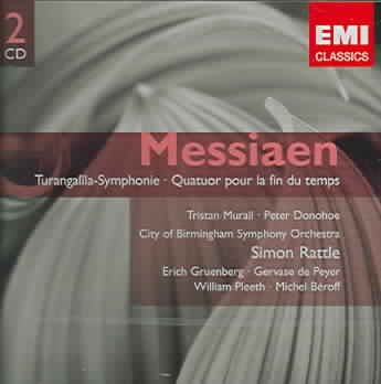 Messiaen: Turangalila Symphony / Quatuor Pour la Fin du Temps / La Merle Noir cover