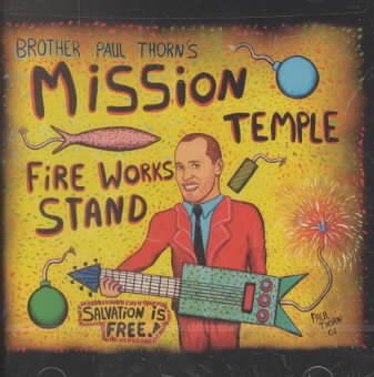Mission Temple Fireworks Stand cover