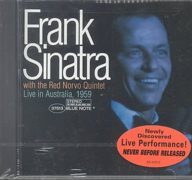 Frank Sinatra with the Red Norvo Quintet: Live in Australia, 1959 cover