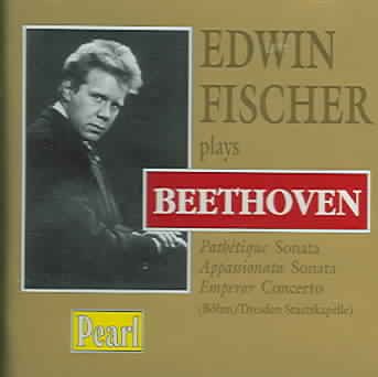Edwin Fischer Plays Beethoven cover