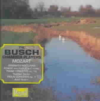 The Busch Chamber Players - Mozart cover