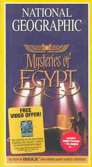 National Geographic's Mysteries of Egypt [VHS] cover