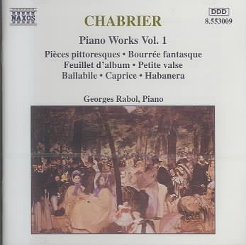 Chabrier: Piano Works, Vol. 1 cover