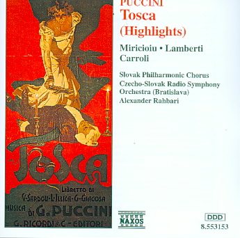 Puccini - Tosca / Miricioiu · Lamberti · Carroli · Rahbari [Highlights] cover