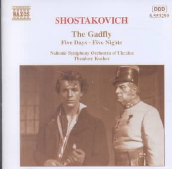 Shostakovich: The Gadfly / Five Days - Five Nights cover