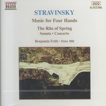 Stravinsky: Music for Two Pianos (Music For Four Hands) cover