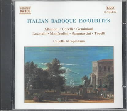 Italian Baroque Favourites cover