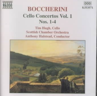 Boccherini: Cello Concertos Vol.1 cover
