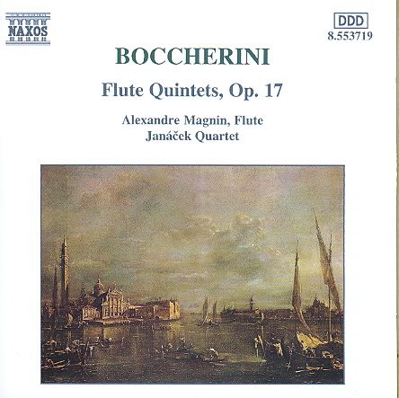 Boccherini: Flute Quintets cover