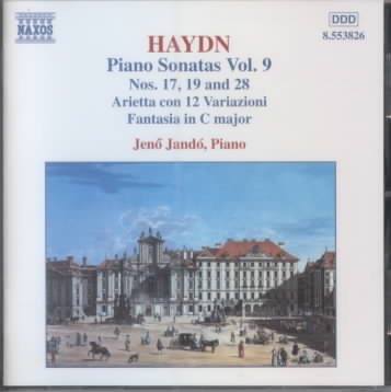 F.J. Haydn: Piano Sonatas, Vol. 9 cover
