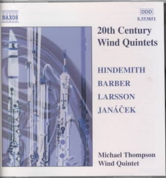 20th Century Wind Quintets cover