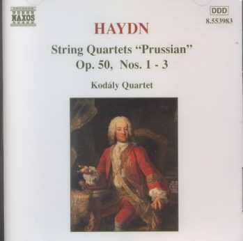 String Quartets Prussian Op 50 1-3