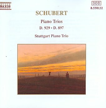 Schubert: Piano Trios in E-Flat Major, D. 929 and D. 897 cover