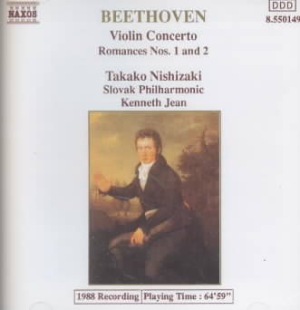 Beethoven: Violin Concerto Op.61, Romances Nos.1 & 2 cover