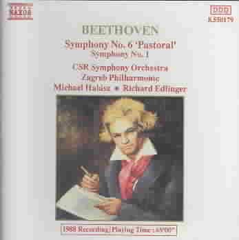 Beethoven : Symphonies Nos. 6 And 1 cover