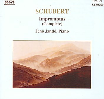 Schubert: Impromptus, Complete cover