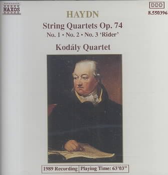 String Quartets Opus 74, 1-3 cover