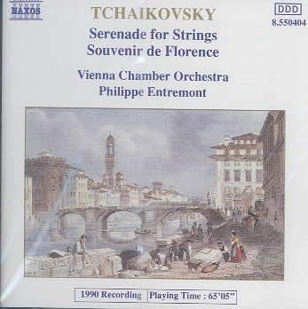 Tchaikovsky: Serenade for Strings, Souvenir De Florence cover